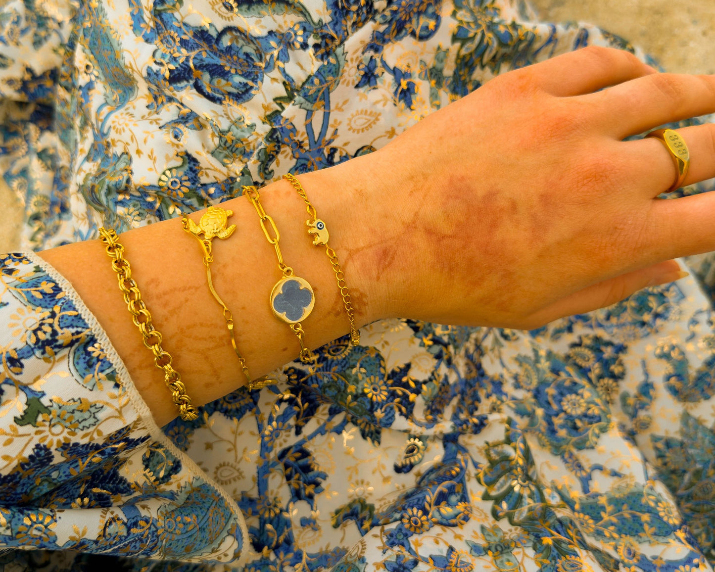Lucky Elephant Armband