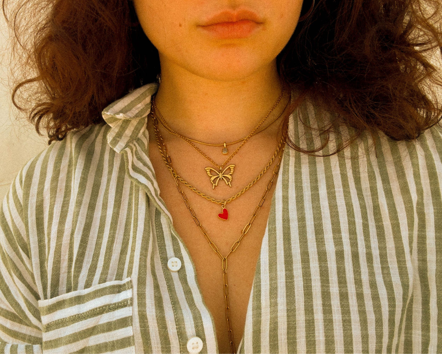 Red In Love Halskette